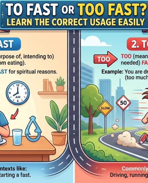 To Fast or Too Fast? Learn the Correct Usage Easily