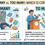 To Many or Too Many: What's the Correct Usage?