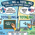 Totalling vs Totaling: Spelling Explained Simply