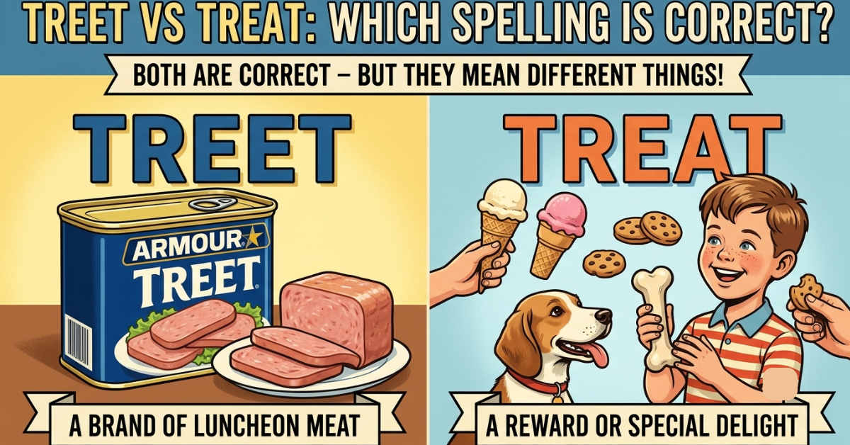 Treet vs Treat: Which Spelling Is Correct?