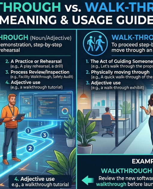 Walkthrough or Walk-Through: Meaning & Usage Guide