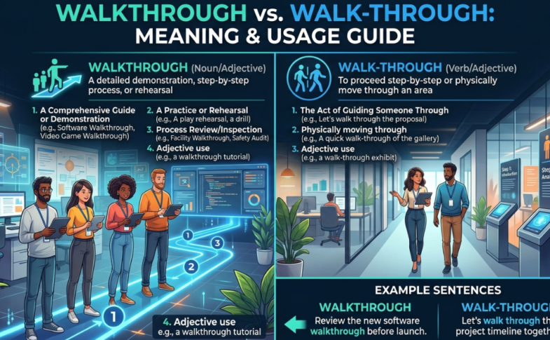 Walkthrough or Walk-Through: Meaning & Usage Guide