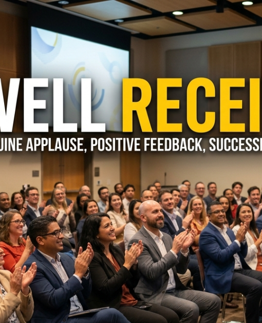 Well Received Meaning: Definition, Examples, and Usage generate an image