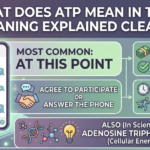 What Does ATP Mean in Text? Meaning Explained Clearly