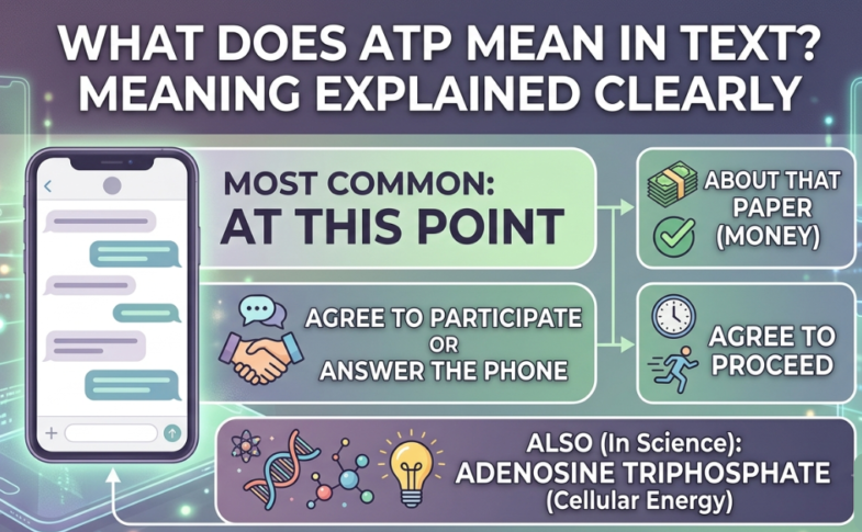 What Does ATP Mean in Text? Meaning Explained Clearly