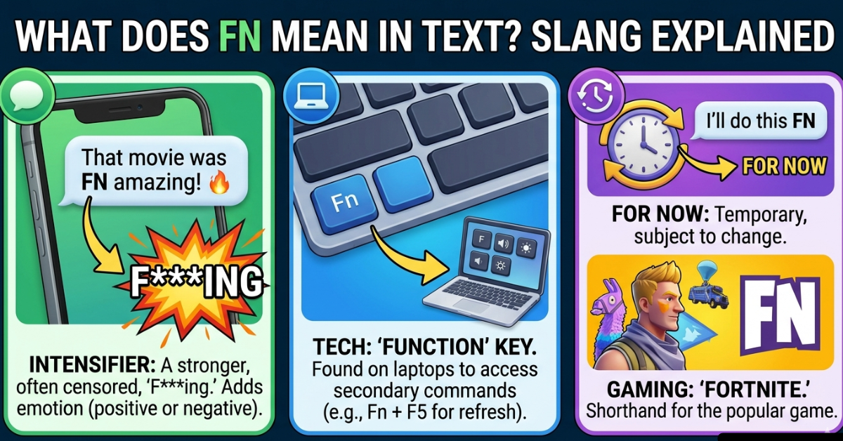 What Does FN Mean in Text? Slang Explained