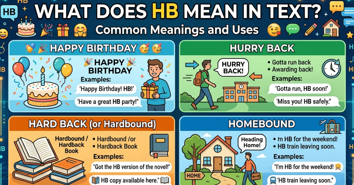 What Does HB Mean in Text? Common Meanings and Uses