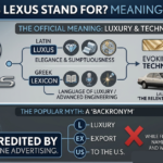 What Does Lexus Stand For? Meaning Explained