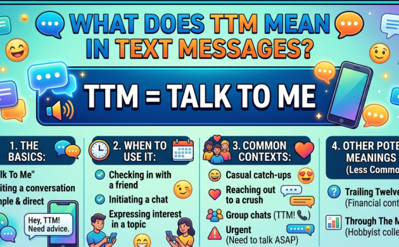 What Does TTM Mean in Text Messages? Full Guide
