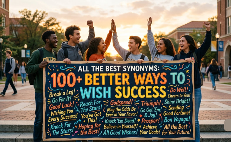 All the Best Synonym: 100+ Better Ways to Wish Success