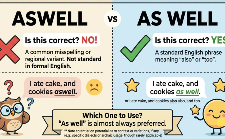 Aswell or As Well: Which One Is Correct?