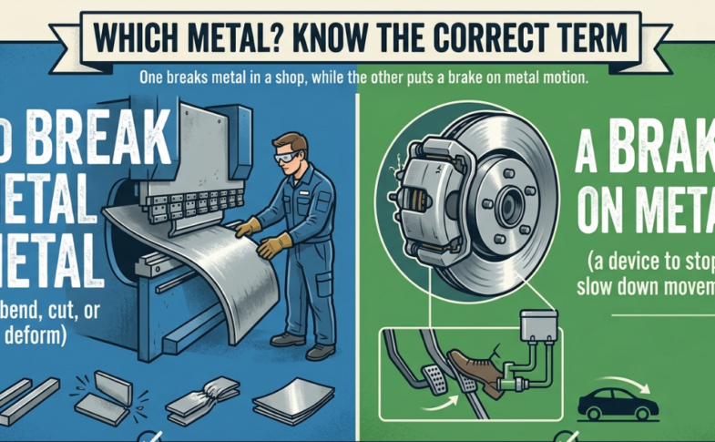 Break Metal or Brake Metal? Know the Correct Term