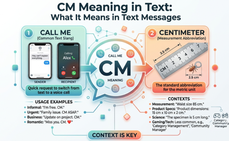 CM Meaning in Text: What It Means in Text Messages