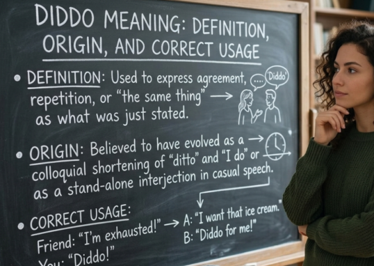 Diddo Meaning: Definition, Origin, and Correct Usage