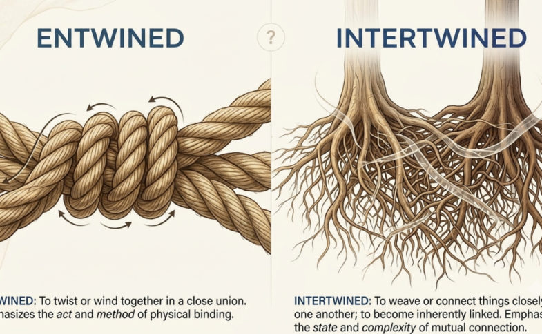 Entwined vs Intertwined: What's the Real Difference?