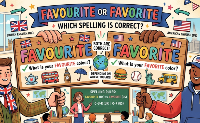 Favourite or Favorite: Which Spelling Is Correct?
