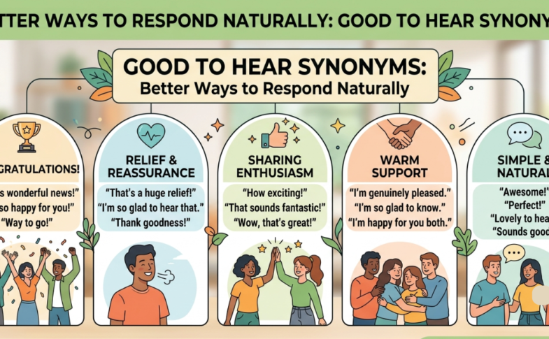 Good to Hear Synonyms: Better Ways to Respond Naturally