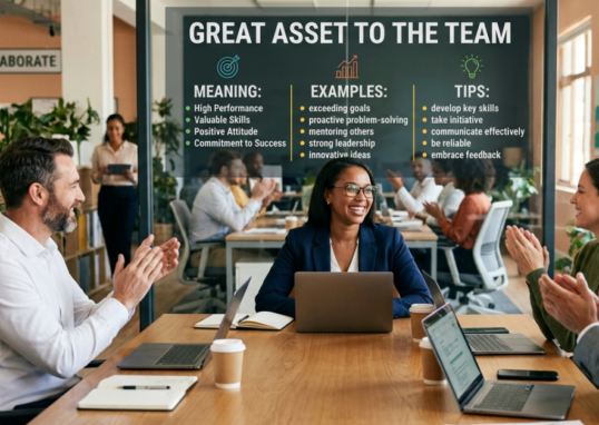 Great Asset to the Team: Meaning, Examples & Tips