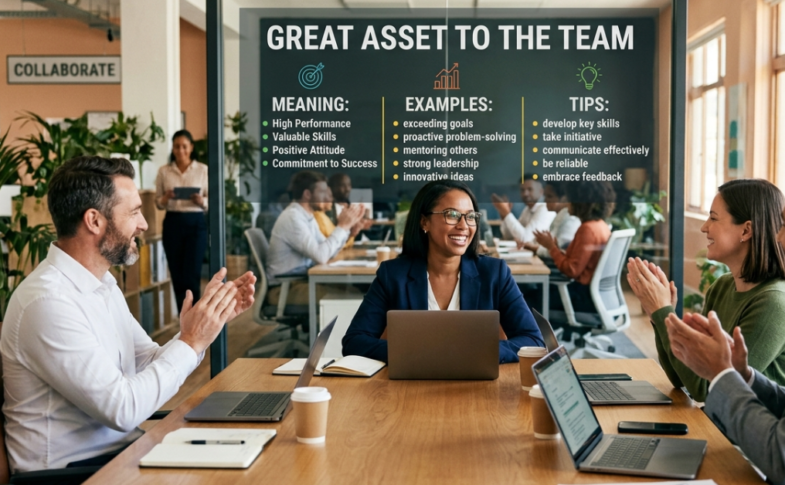 Great Asset to the Team: Meaning, Examples & Tips