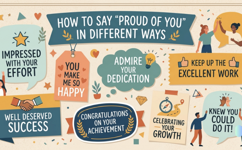 How to Say Proud of You in Different Ways