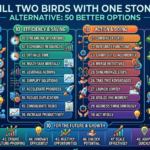 Kill Two Birds With One Stone Alternative: 50 Better Options