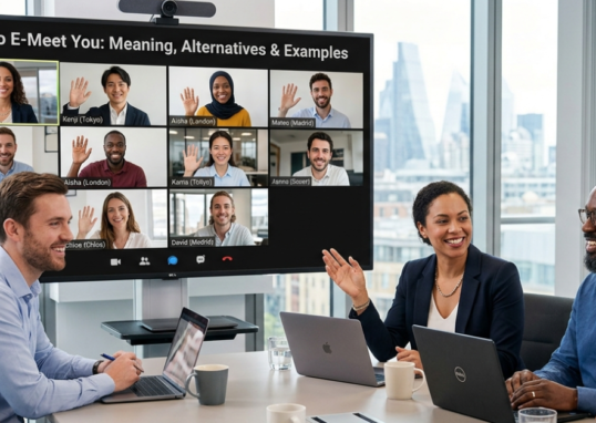 Nice to E-Meet You: Meaning, Alternatives & Examples
