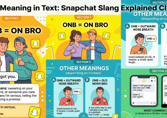 ONB Meaning in Text: Snapchat Slang Explained Clearly