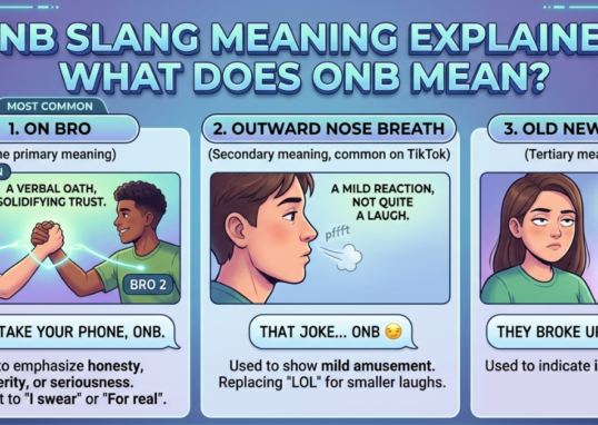 ONB Slang Meaning Explained: What Does ONB Mean?