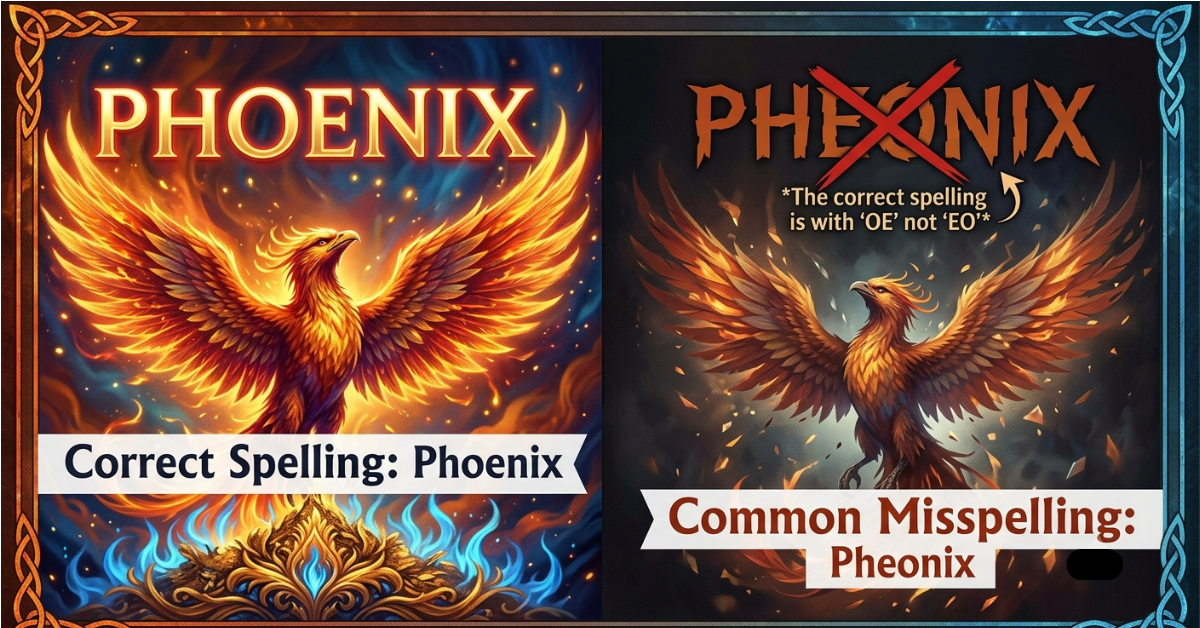 Phoenix or Pheonix: Which Spelling Is Correct?