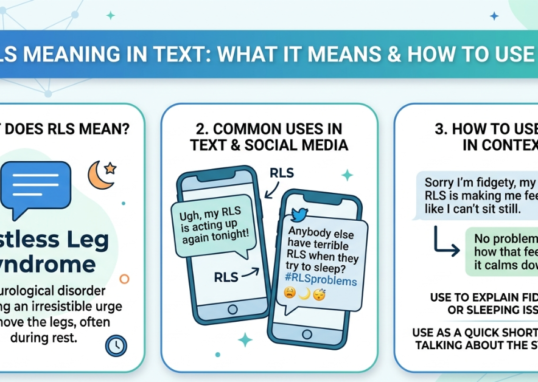 RLS Meaning in Text: What It Means and How to Use It