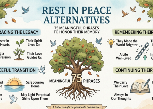 Rest in Peace Alternative: 75 Meaningful Phrases