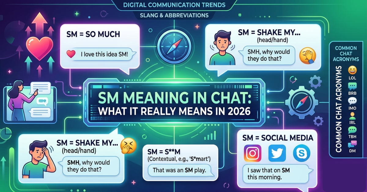 SM Meaning in Chat: What It Really Means in 2026