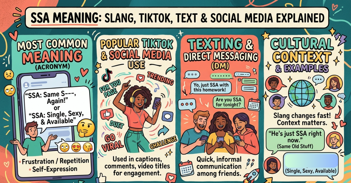 SSA Meaning: Slang, TikTok, Text & Social Media Explained