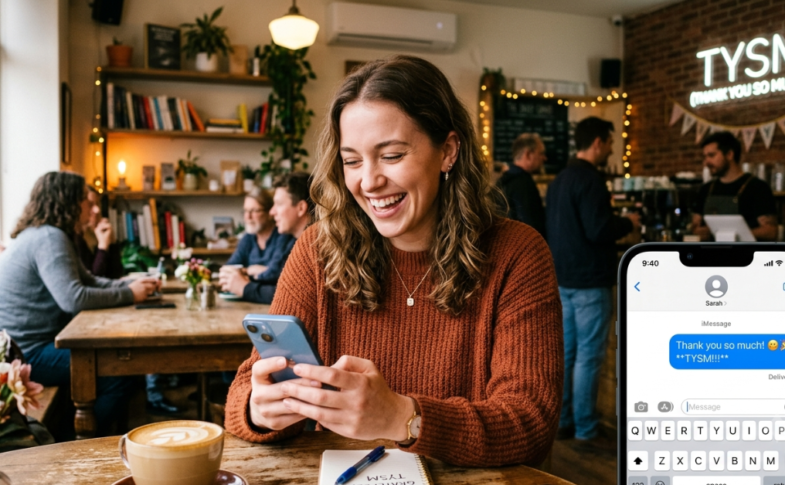 TYSM Meaning in Text: What It Means and How to Use It