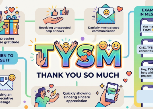 TYSM Meaning in Text: What It Stands For and How to Use It