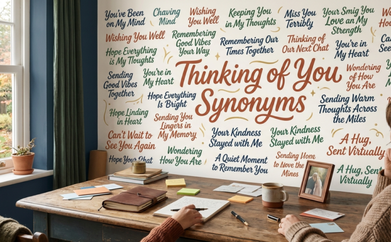Thinking of You Synonyms: 100+ Meaningful Alternatives
