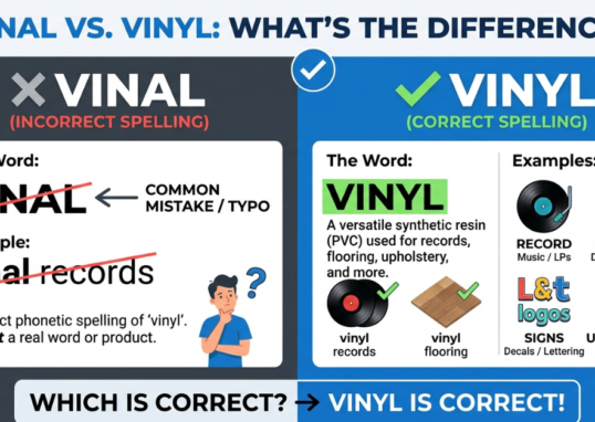 Vinal vs Vinyl: What's the Difference and Which Is Correct?