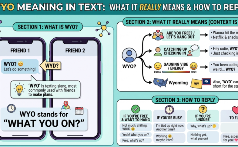 WYO Meaning in Text: What It Really Means & How to Reply