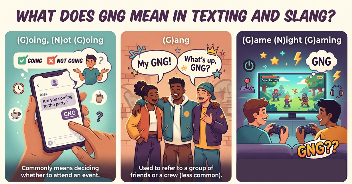 What Does GNG Mean in Texting and Slang?