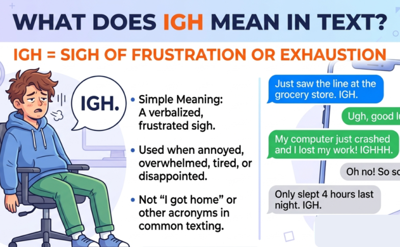What Does Igh Mean in Text? Simple Slang Guide