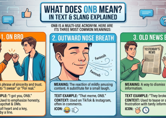 What Does ONB Mean in Text & Slang Explained