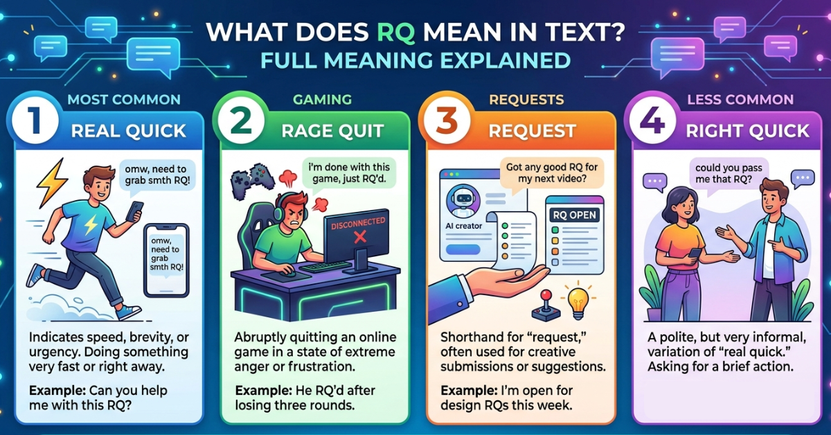 What Does RQ Mean in Text? Full Meaning Explained