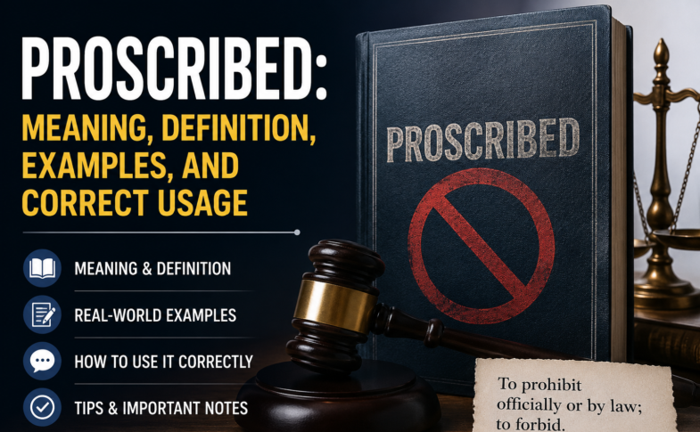 Proscribed