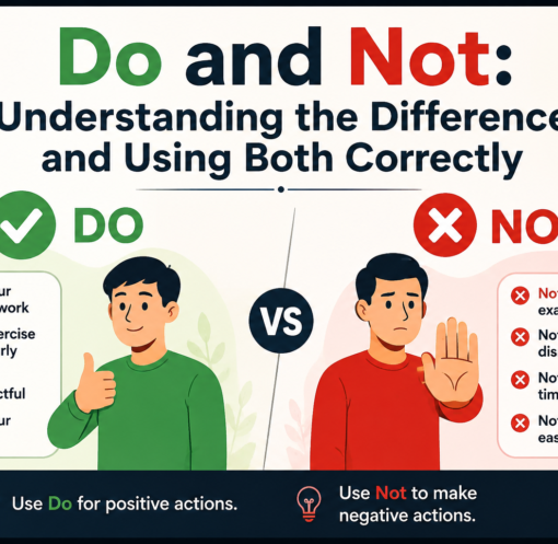 Do and Not