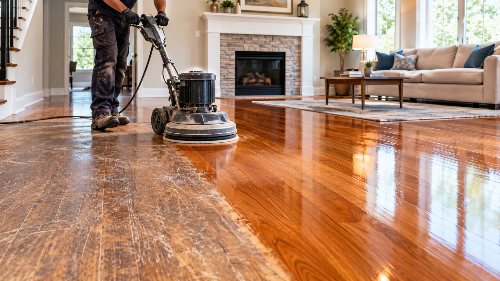Revitalize Your Home with Expert Hardwood Floor Refinishing