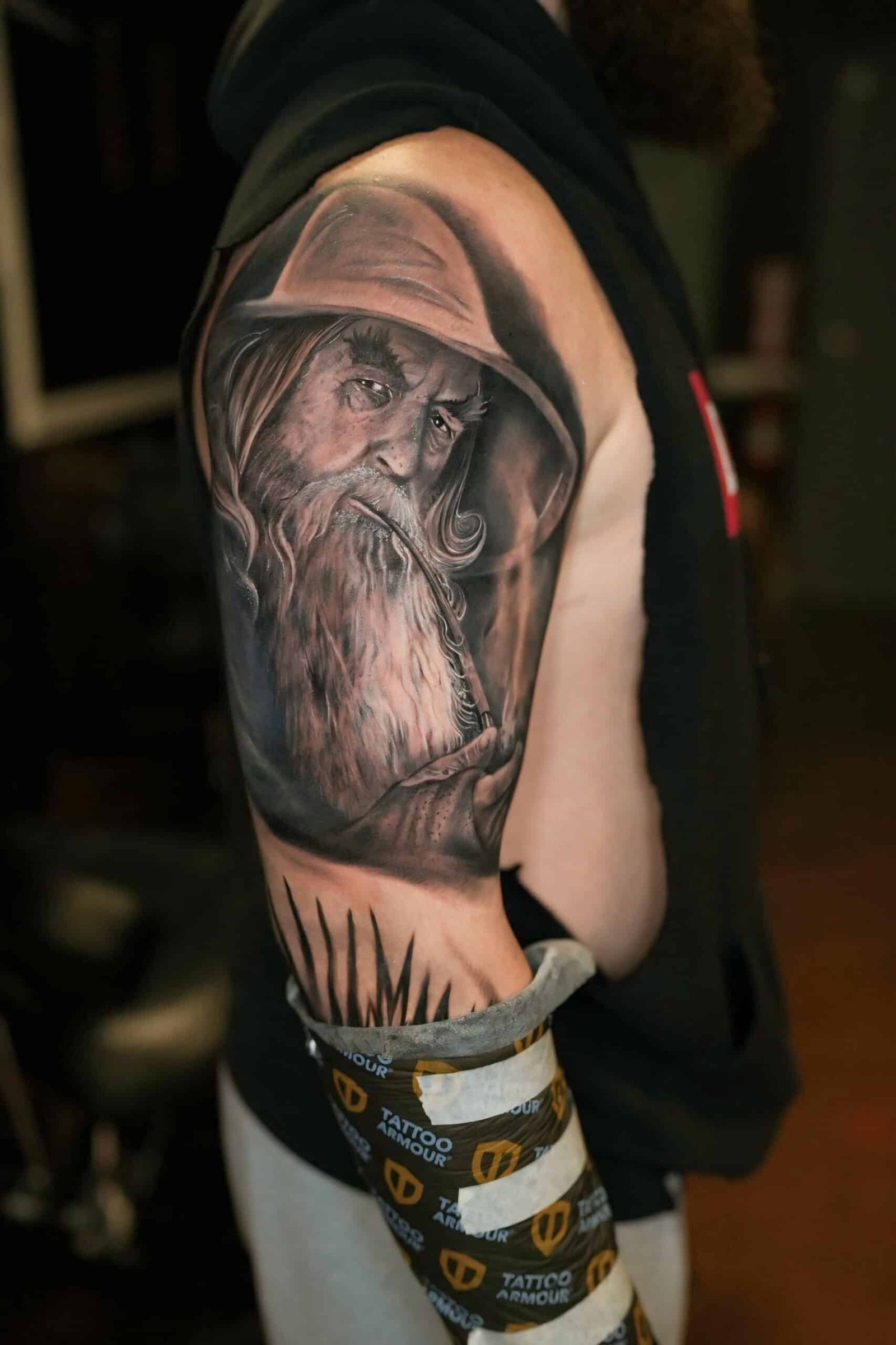Skilled Artists Creating Distinctive Ink Designs