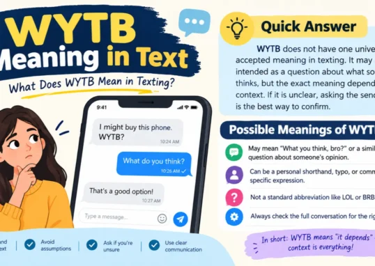 wytb meaning in text