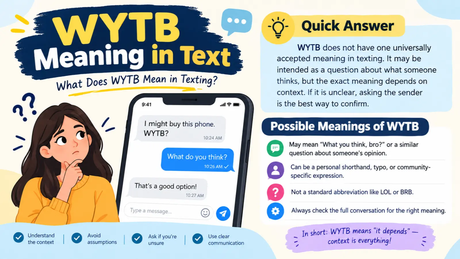 wytb meaning in text