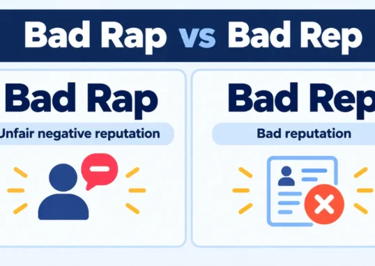 bad rep