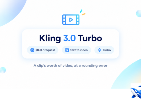 Kling 3.0 Turbo: Text to Video at 11 Cents a Request